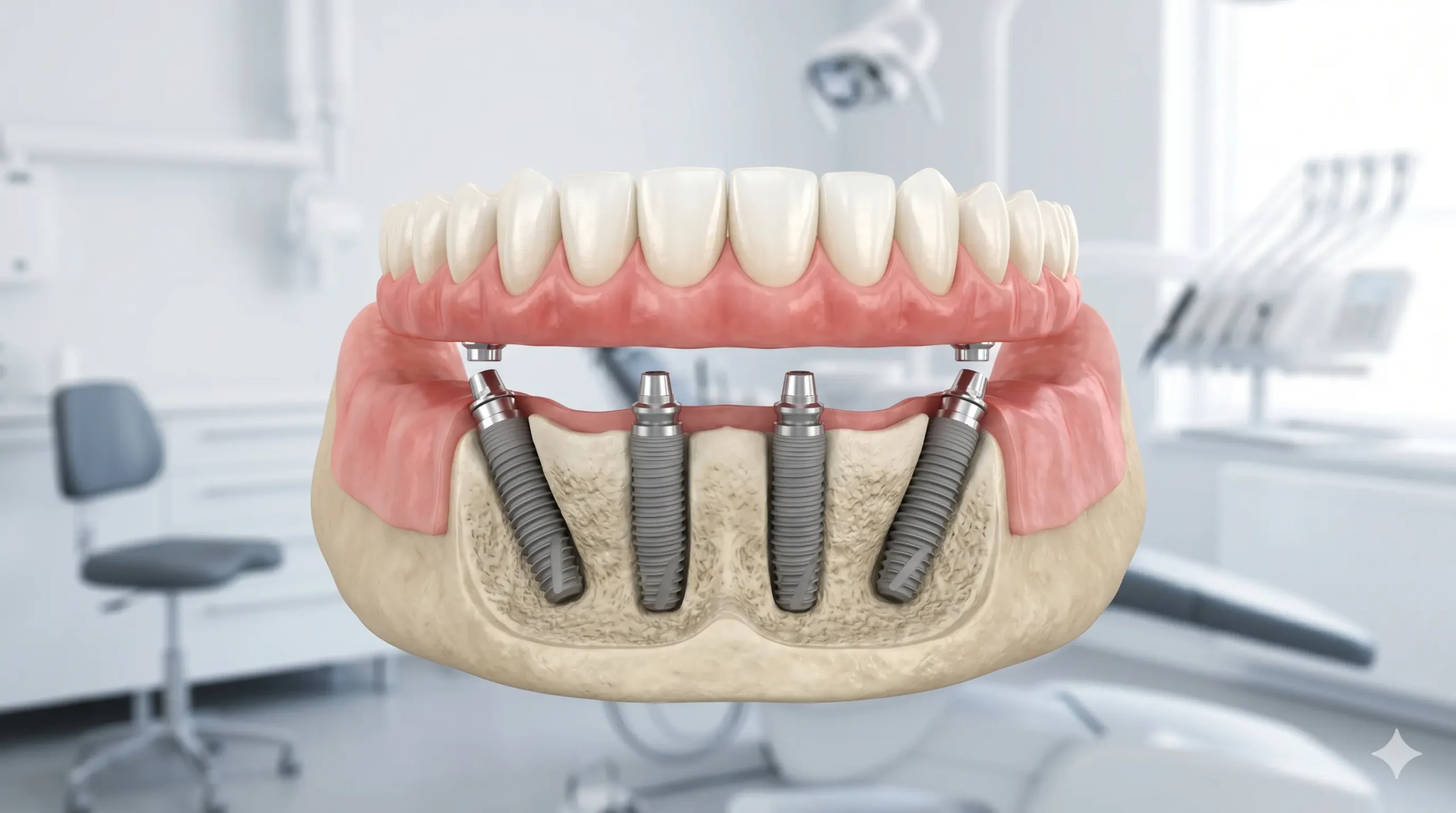 Teeth in a Day: How All-on-4 Dental Implants Work in Plainfield